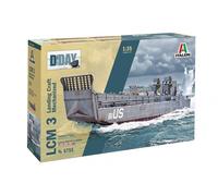 Italeri 6755 1:35 LCM 3 (Landing Craft mechanised) - modelismo, modelismo, modelismo de pie, Manualidades, Hobby, encolado, Kit de plastico, Kit Militar