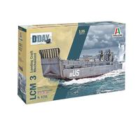 Italeri 6755 1:35 LCM 3 (Landing Craft mechanised) - modelismo, modelismo, modelismo de pie, Manualidades, Hobby, encolado, Kit de plastico, Kit Militar