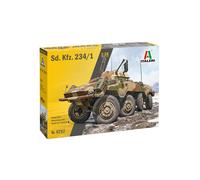 Italeri 6757 1:35 DT. SD.Kfz.234/1 (2 cm) - Modelismo, Kit de Montaje, modelismo estático, Manualidades, Hobby, Pegamento, Kit de plástico, 1:35, Kit de Tanque