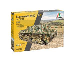 Italeri 6759 Self Propelled M42 75/34 Upgraded Edition, 1:35 S (Importación USA)