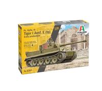 Italeri 6767 Pz. Kpfw. VI Tiger I Ausf. E (tp) Early Production, escala 1:35, Plastic Model Kit/Modelo de plástico para montar