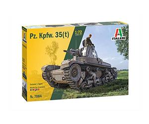 Italeri 7084S 1:72 Ger. Panzerkampfwagen 35 (t) - Modelismo, Kit, maqueta, Manualidades, Hobby, Pegamento, Kit de plástico, Multicolor