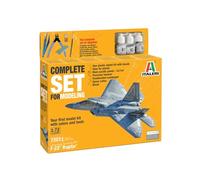 Italeri: Maqueta del avión F-22 Raptor - set completo, 1:72