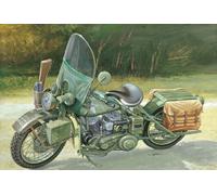 Italeri 7401 WLA 750 Americano WWII Moto Plástico Kit 1:9th Escala - T48 Envío