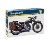 Italeri 7402 - Triumph Militar 3HW Solo - Kit De Plástico 1/9 - T48 Post