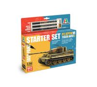 Italeri 75002 Set De Modelo Panzer Tiger I Ausf.E 1:56 - Nuevo