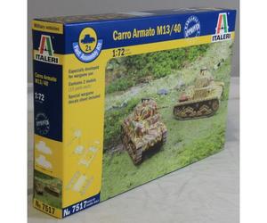 Italeri 7517S 2 x Carro Armato M13/40-2 Tanques en Miniatura (Escala 1:72)