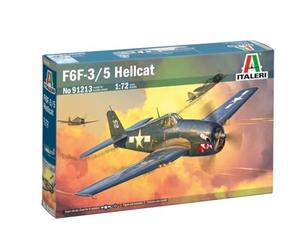 Italeri 91213 1:72 Grumman Hellcat F6 F-3 - Modelismo, Kit de Montaje, modelismo estático, Manualidades, Hobby, Pegamento, Kit de plástico, Fiel al Detalle