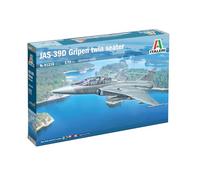 Italeri 91216 JAS-39D Gripen twin seater, escala 1:72, Plastic Model Kit/Modelo de plástico para montar
