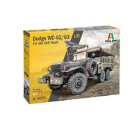 Italeri 96230 Dodge WC62 1 1⁄2 t 6x6 Truck, 1:35 Scale, Plasti (Importación USA)