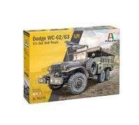 Italeri 96230 Dodge WC62 1 1⁄2 t 6x6 Truck, Escala 1:35, Plastic Model Kit/Modelo de plástico para Montar