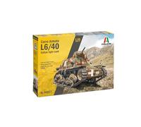 Italeri 96553 Tanque L6/40 Italian Light Tank, Escala 1:35, Plastic Model Kit/Modelo de plástico para Montar