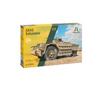 Italeri 97044 1:72 AS 42 Sahariana - Modelismo, Kit de Montaje, modelismo estático, Manualidades, Hobby, Pegamento, Kit de plástico, 1:72, Kit de Tanque
