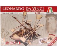 Italeri BARCA A PALE LEONARDO KIT cm 19,7 IT3103 Modellino
