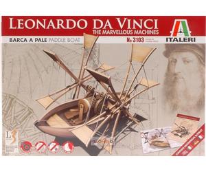 Italeri BARCA A PALE LEONARDO KIT cm 19,7 IT3103 Modellino