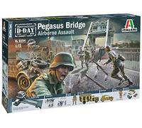 Italeri-Bridge 6194 Set de Batalla 1:72-"Puente de Pegaso-Modelo de Suelo, Hobby, Pegado, Kit de plástico, detallado, Multicolor, Color unvarnished