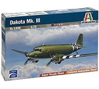 Dakota Mk.iii Avión Plástico Kit 1:72 Modelo 1338 Italeri