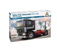 1:24 ITALERI Volvo F-12 Intercooler Low Roof W/Accessories Truck Kit IT3957