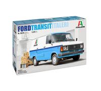 Italeri IT3975 1/24 Ford Transit Italeri Delivery Car Plastic (Importación USA)