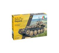 ITALERI 96461 1:35 DT. SD.Kfz.140 Flakpanzer 38 Gepard - Modelismo, Kit de Montaje, modelismo estático, Manualidades, Hobby, Pegamento, Kit de plástico, 1:35, Kit de Tanque