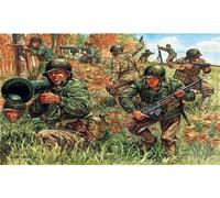 WWII American Infantry Warriors Of The World War II Plástico Kit 1:72 Modelo