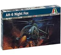 Italeri Kit 1:72 Modelo de helicóptero AH - 6 Noche Fox 0017S