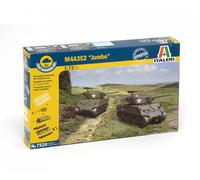 ITALERI Kit De Tanque 1:72 M4A3E2 "JUMBO", 2 Pcs
