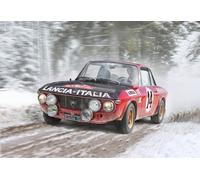 Italeri 3670 1:24 Lancia Fulvia HF Rallye Monte 1972 - Modelismo, Kit, maqueta, Manualidades, Hobby, Pegamento, Kit de plástico, Fiel al Detalle, Modelo de Coche, 1:24