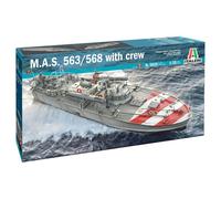 Italeri - M.a.s. 568 4a Serie With Crew 1:35 (?/21) - ITA562 (Importación USA)