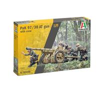Italeri Maqueta Cañón antitanque Pak 97/38 AT con tripulación 1/35