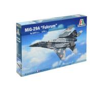 Italeri 510001377-1:72 MIG 29A Fulcrum, Modelo de Coche, Gris