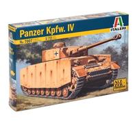 Italeri: maqueta de tanque Panzerkampfwagen IV, escala 1:72