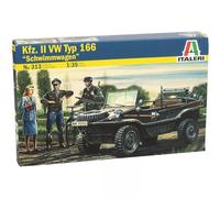 Italeri - Coche de modelismo, Tipo 166, Escala 1:35