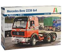 Italeri- Mercedes Benz 2238 6x4 Modelo para Montar, Multicolor, 28 cm (L) (W) x 0.1 cm (H) (IT3943)