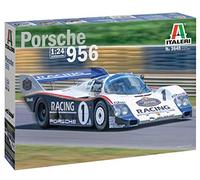 Italeri- Porsche 956 Italia 3648S 1:24 956-réplica Fiel, modelismo, Hobby, encolado, Kit de plástico, Montaje, Multicolor, pequeño (3648)