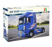 ITALERI Trucks Italia DAF XF-105 Space America, Color no Aplic (Importación USA)