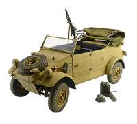 Italeri Volkswagen 7405S KDF. 1 Kübelwagen Tipo 82-modelismo, Modelo de Suelo, Tinkering, Hobby, encolado, Kit de plástico, preciso al Detalle, Color Camo (7405)