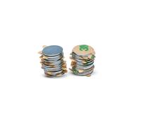 ITALFITMAGNETI | 50 piezas - disco de hierro galvanizado diámetro 15x0,5 mm con adhesivo