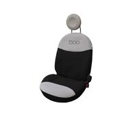 Italfodere - Par de fundas para asientos delanteros de coche - Compatibles con Fiat 500 desde 2007 en adelante - Hecho a mano - Algodón - Espuma de goma y poliéster - Accesorios para interior de coche
