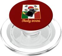 Italia 2026 Bobsled Flaros italianos de Corea del Sur PopSockets PopGrip para MagSafe