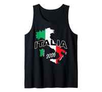 Italia 2026 s Italy Map Flag s Italian Heritage s Travel Camiseta sin Mangas