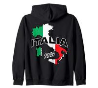 Italia 2026 s Italy Map Flag s Italian Heritage s Travel Sudadera con Capucha