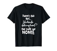 Italia Abuela Italiana Abuela Esta Chica Me Llama Nonie Camiseta