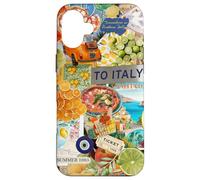 Italia Amalfi Limones Costeros Pizza Lindo Viaje de Verano Carcasa para iPhone 16 Plus