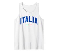 Italia Amigo Regalo Italia Patria Italia Nacional Camiseta sin Mangas