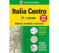 Touring Editore – Italia: Atlas de carreteras y turismo 200.000 – Centro