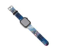 Italia Campania Amalfi Coast - Correas de repuesto de silicona para Apple Watch, 42mm/44mm, Acero inoxidable, Amatista