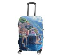 Italia Campania Amalfi Coast - Funda para equipaje de viaje, lavable, antiarañazos, protector de maleta, Estilo:, XL