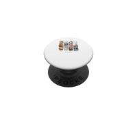 Italia Coliseo, Fontana de Trevi y Panteón - Vacaciones en Roma PopSockets PopGrip Adhesivo
