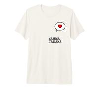 Italia Día de la Madre Italiana Mamá Camiseta Premium